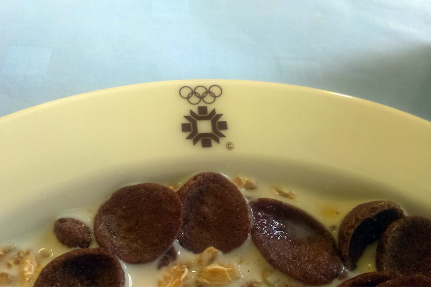 Olympic plate