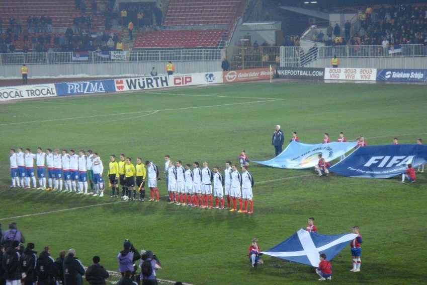 Serbia vs. Scotland game