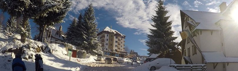 Accommodation in Vikend naselje at Kopaonik ski resort.