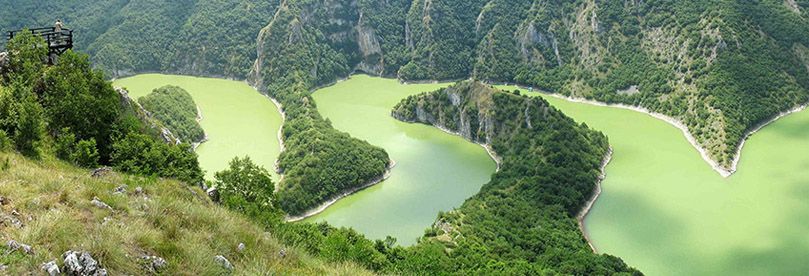 Vidikovac Molitva sa najlepšim pogledom na reku uvac