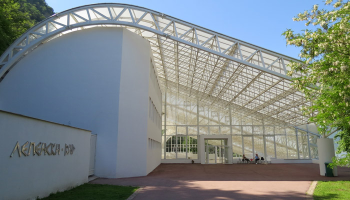 Lepenski Vir archeological site, museum from the outside.