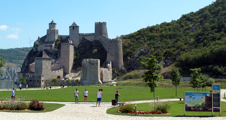 Renovated Golubac fortress