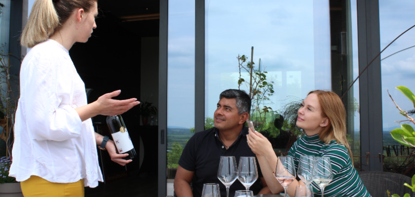 Tasting Prokupac in a modern Šumadija cellar