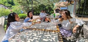 Wine tasting at a biodynamic winery in Rakovac